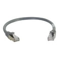 thumbnail image 1 of C2G Cat6a Snagless Shielded (STP) Network Patch Cable - Patch cable - RJ-45 (M) to RJ-45 (M) - 1.83 m - STP - CAT 6a - snagless, stranded - gray, 1 of 4