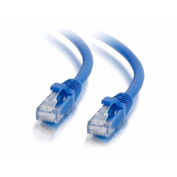 C2G 10ft Cat6a Snagless Unshielded (UTP) Network Patch Ethernet Cable Blue - patch cable - 10 ft - blue