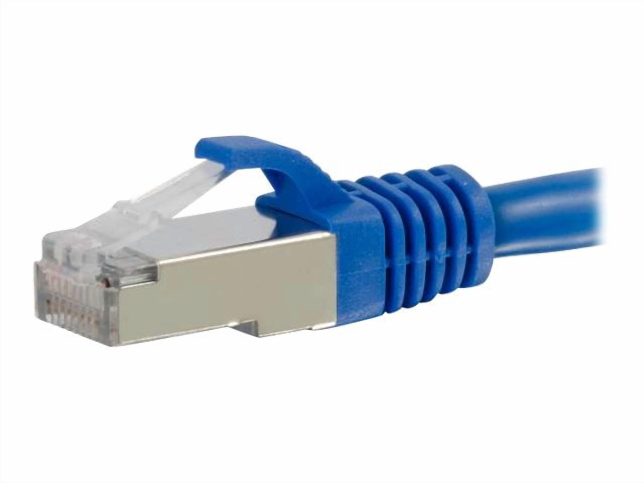 C2G 00794 Cat6 Cable - Snagless Shielded Ethernet Network Patch Cable, Blue (4 Feet, 1.22 Meters)