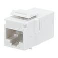 thumbnail image 1 of C2G 03677 RJ45 (8P8C) Coupler Keystone Insert Module - White, 1 of 5