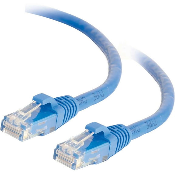 C2G 20ft Cat6 Snagless Ethernet Cable-Blue