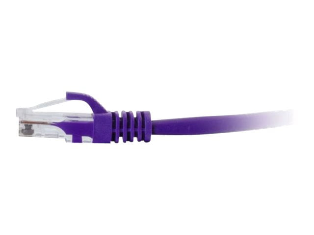 C2G 20ft Cat6 Ethernet Cable - Snagless Unshielded (UTP) - Purple - Patch cable - RJ-45 (M) to RJ-45 (M) - 6.1 m - UTP - CAT 6 - snagless, stranded - purple