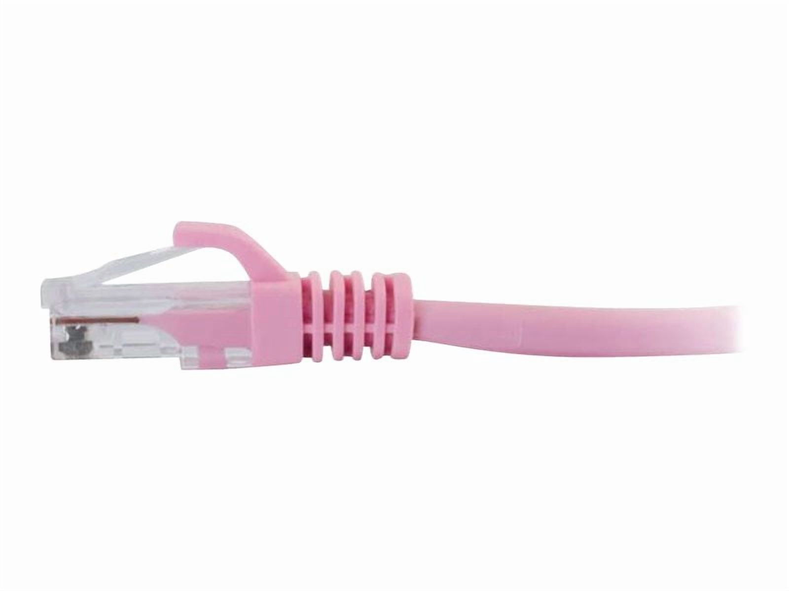 Pink Network Cable C2G 4ft Cat6 Ethernet Cable - Snagless Unshielded (UTP) - Pink - Patch ...