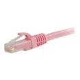 thumbnail image 1 of C2G 15ft Cat6 Ethernet Cable - Snagless Unshielded (UTP) - Pink - Patch cable - RJ-45 (M) to RJ-45 (M) - 4.57 m - 0.2 in - UTP - CAT 6 - IEEE 802.5/ ANSI X3T9.5/ IEEE 802.3 - molded, snagless, stranded - pink, 1 of 4