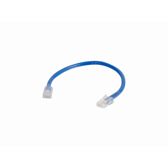 C2G 04085 Cat6 Cable - Non-Booted Unshielded Ethernet Network Patch Cable, Blue (1 Foot, 0.30 Meters)