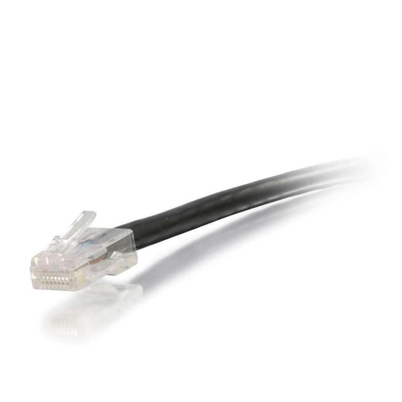 C2G 04108 Cat6 Non-Booted Unshielded (UTP) Network Patch Cable, Black 3 Feet