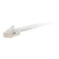 thumbnail image 1 of C2G 04238 Cat6 Non-Booted Unshielded (UTP) Network Patch Cable, White (7 Feet/2.13 Meters), 1 of 4