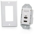 thumbnail image 1 of C2G 1-Gang Dual HDMI HDBaseT Wall Plate Transmitter RS232 over Cat Extender, 1 of 5