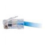 C2G 100ft Cat6 Non-Booted UTP Unshielded Ethernet Network Patch Cable - Plenum CMP-Rated - Blue - patch cable - 100 ft - blue
