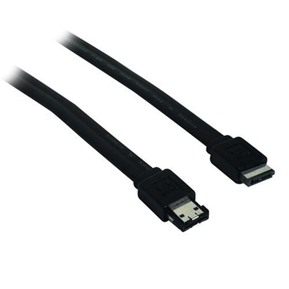 C2G 10231 Serial ATA (SATA) to External Serial ATA (eSATA) Cable, Black