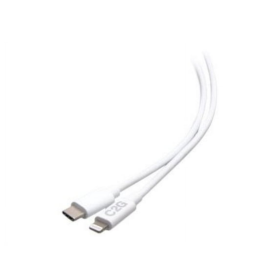 C2G 10Ft Usb-C To Lightning M/M Sync & Charging Cable White, C2G54560 (09VU88)