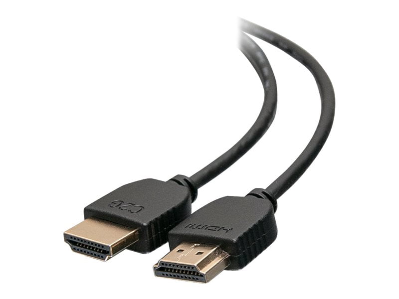 Cable For Computer Screen C2G 10ft (3m) Flexible Standard Speed HDMI Cable with Low Profile ...