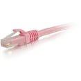 thumbnail image 1 of C2G 10ft Cat6a Snagless Unshielded (UTP) Network Patch Ethernet Cable-Pink, 1 of 3