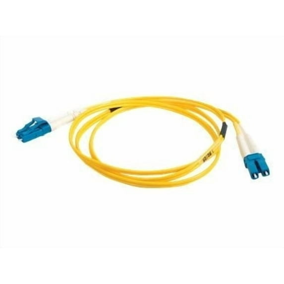C2G 10m LC-LC 9/125 Duplex Single Mode OS2 Fiber Cable - Yellow - 33ft - patch cable - 33 ft - yellow
