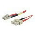 thumbnail image 1 of C2G 10m LC-SC 50/125 OM2 Duplex Multimode Fiber Optic Cable - Plenum CMP-Rated - Red - patch cable - 33 ft - red, 1 of 4