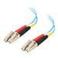 thumbnail image 1 of C2G 12m LC-LC 10Gb 50/125 Duplex Multimode OM3 Fiber Cable - Aqua - 39ft - network cable - 12 m - aqua, 1 of 2