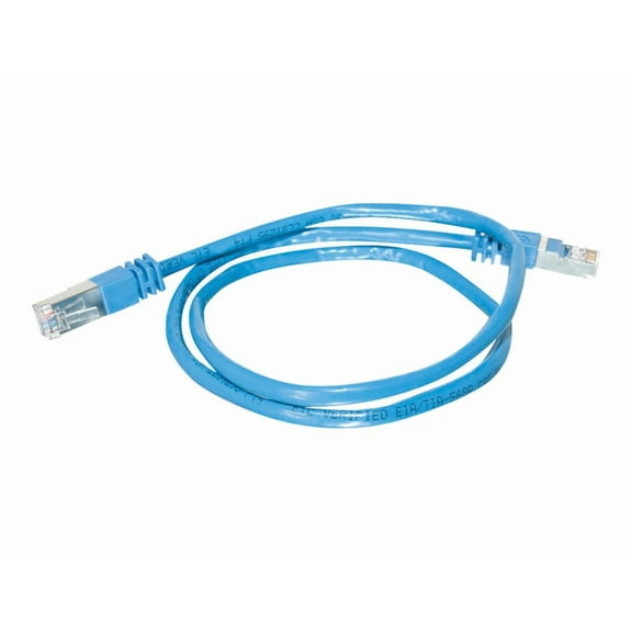 C2G 150ft Cat5e Snagless Shielded (STP) Ethernet Network Patch Cable - Blue - Patch cable - RJ-45 (M) to RJ-45 (M) - 150 ft - STP - CAT 5e - molded, stranded - blue