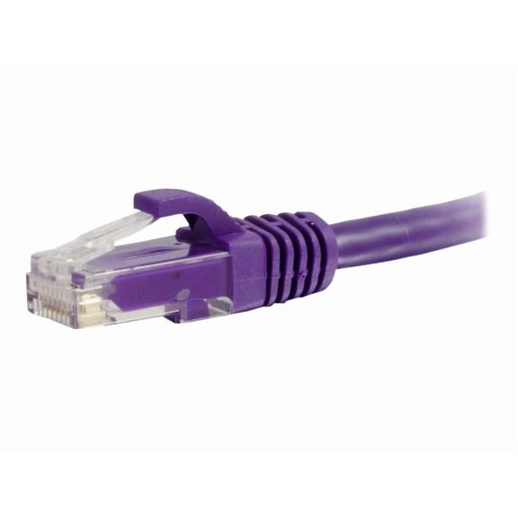 C2G 150ft Cat6 Snagless Unshielded (UTP) Ethernet Network Patch Cable - Purple - Patch cable - RJ-45 (M) to RJ-45 (M) - 150 ft - CAT 6 - molded, snagless, stranded - purple