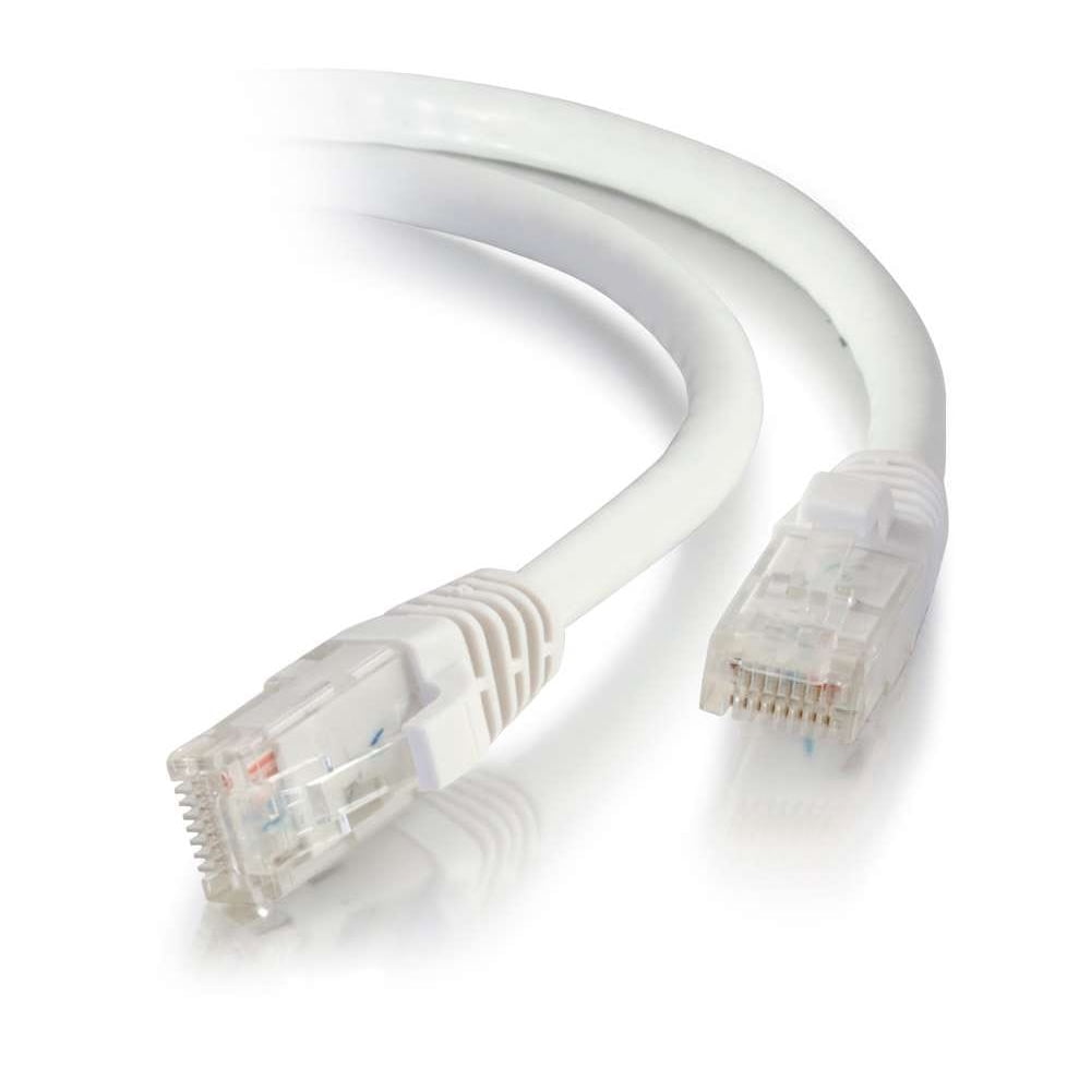 C2G 15FT Cat5e Snagless UTP CBL-WHT