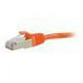thumbnail image 1 of C2G 15ft Cat6 Snagless Shielded (STP)Ethernet Network Patch Cable - Orange - patch cable - 15 ft - orange, 1 of 3