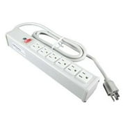 C2G 15ft Wiremold 6-Outlet Plug-In Center Unit 120v/15a Lighted Switch Power Strip (TAA)