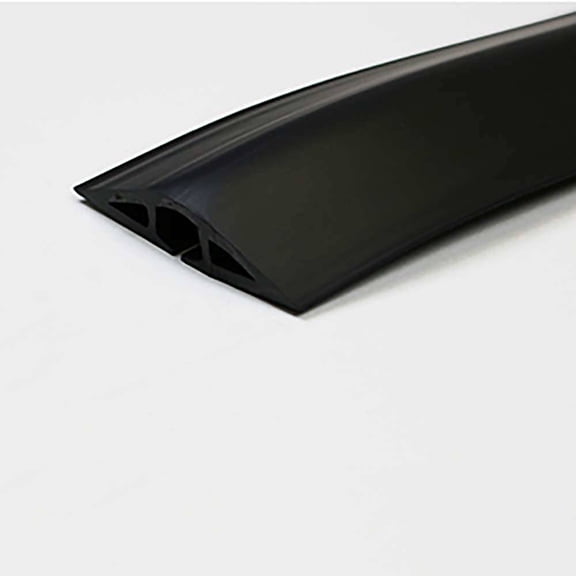 C2G 16327 5ft Wiremold Corduct Overfloor Cord Protector - Black