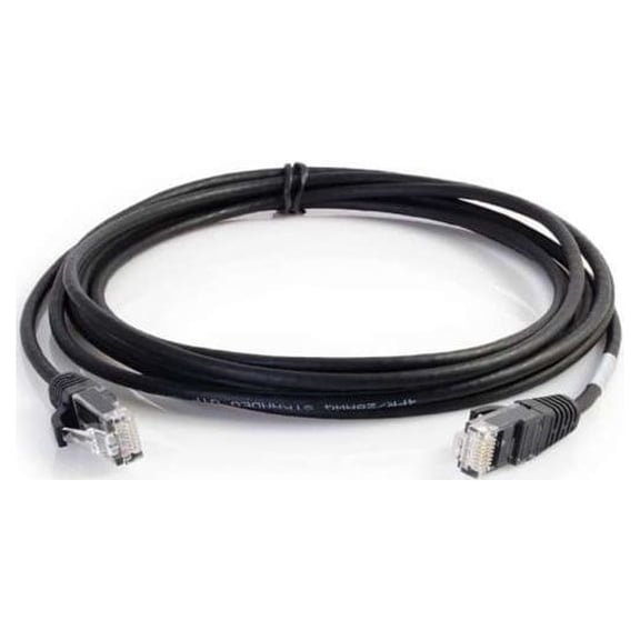 C2G 1FT Cat6 UTP 28AWG BLACK