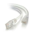 thumbnail image 1 of C2G 1ft Cat5e Snagless Unshielded (UTP) Ethernet Network Patch Cable - White, 1 of 5