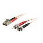 1M FIBER OPTIC PATCH CORD LC-ST 62.5/125 MMF DUPLEX PVC