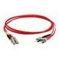 thumbnail image 1 of C2G 1m LC-ST 62.5/125 OM1 Duplex Multimode PVC Fiber Optic Cable - Red - patch cable - 3.3 ft - red, 1 of 2