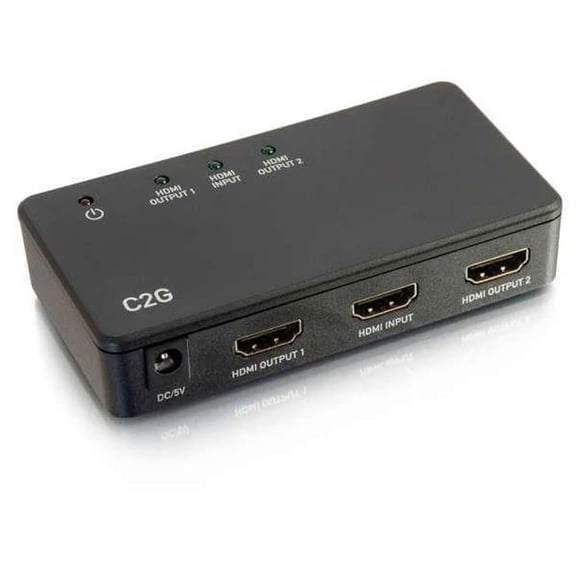 C2G 2-Port HDMI Splitter 4K 30Hz - Video & Audio Splitter