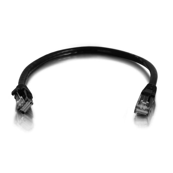 C2G 20ft Cat5e Snagless Ethernet Cable-Black