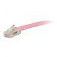 thumbnail image 1 of C2G 25ft Cat6 Non-Booted Unshielded (UTP) Ethernet Network Patch Cable - Pink - patch cable - 25 ft - pink, 1 of 3