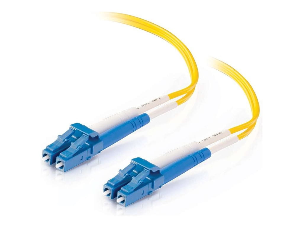 C2G 2m LC-LC 9/125 Single Mode OS2 Fiber Cable - Yellow - 6ft - Patch ...