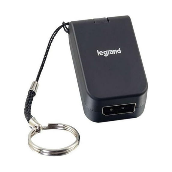 C2G 26870 USB-C to DisplayPort Travel Adapter Converter - 4K 60Hz