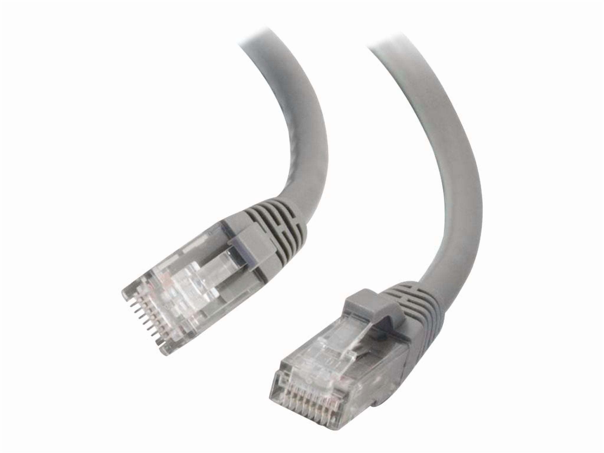 C2G 14ft Cat6 Snagless Unshielded (UTP) Network Patch Ethernet Cable - Gray - patch cable - 14 ft - gray