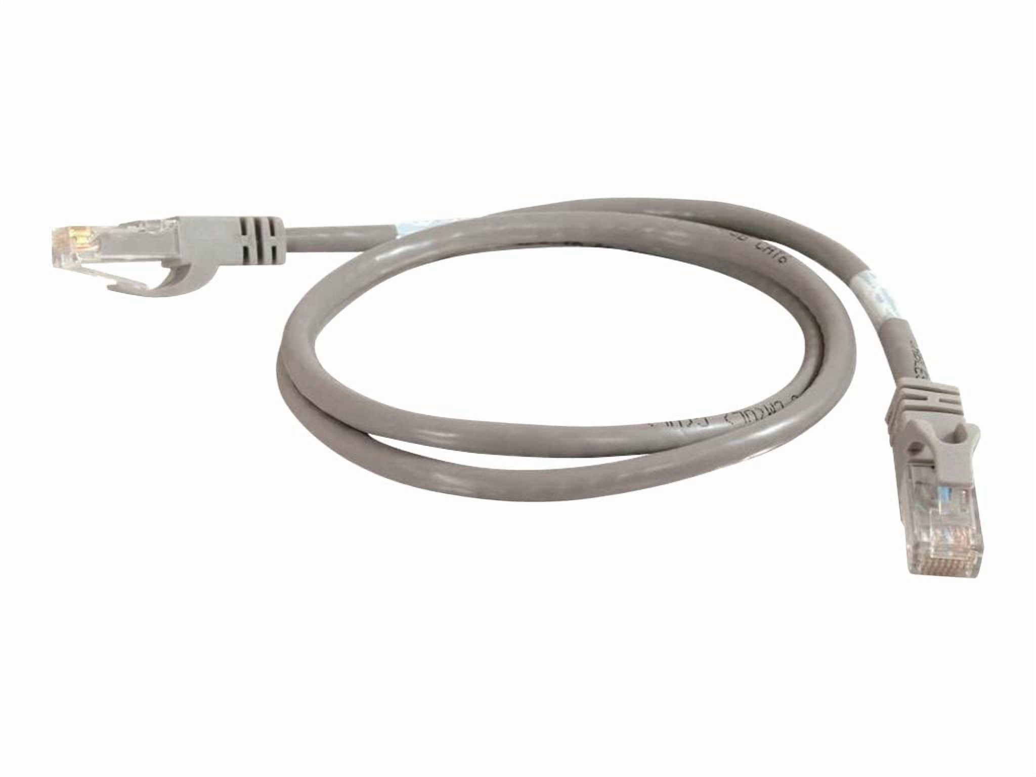 C2G 100ft Cat6 Snagless Unshielded (UTP) Ethernet Network Patch Cable - Gray - patch cable - 100 ft - gray