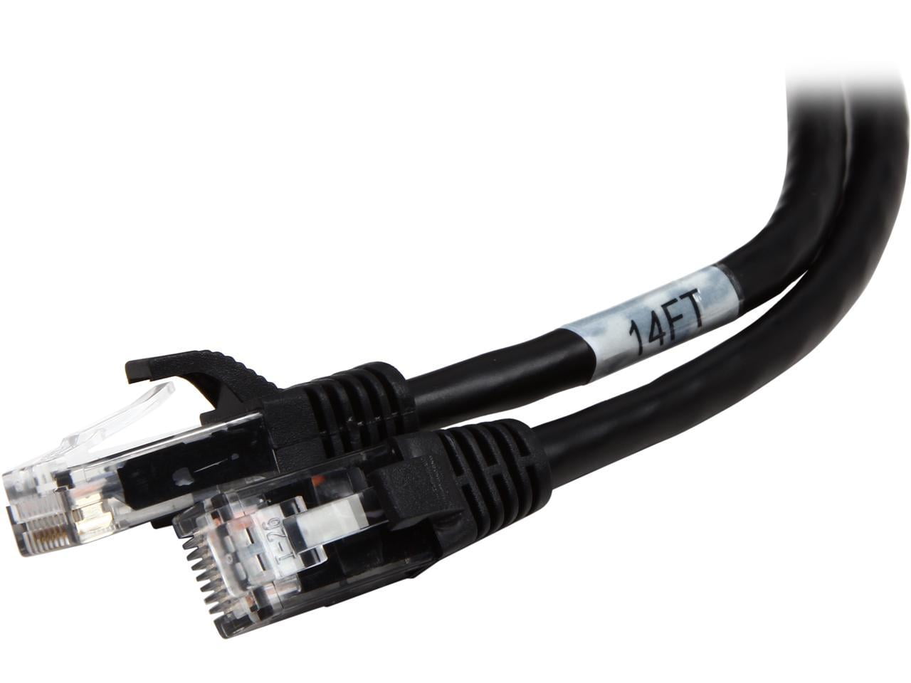 Startech Cavo Di Rete Cat6 2,1m Nero: Snagless, Gigabit, 100% Rame, ETL Verified - 2
