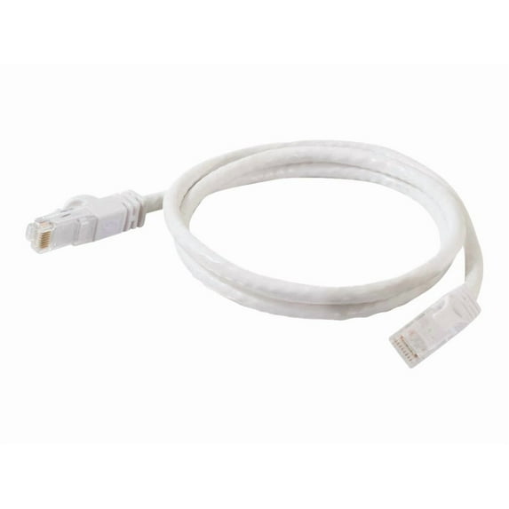 14FT CAT6 WHITE GIGABIT PATCH CABLE MOLDED SNAGLESS