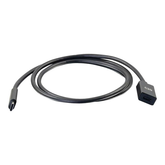C2G 28656 3FT USB-C TO C 3.1 (GEN 1) MALE TO FEMALE EXTENSION CABLE (5GBPS)