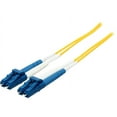 thumbnail image 1 of C2G 3m LC-LC 9/125 OS1 Duplex Single-Mode PVC Fiber Optic Cable - Yellow - patch cable - 10 ft - yellow, 1 of 3