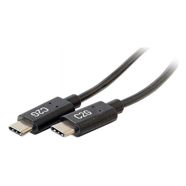 C2G 28826 USB-C Cable - USB-C 2.0 Male to Male Cable (3A Charging) (6 Feet, 1.82 Meters)
