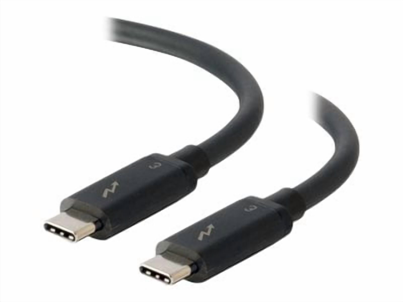 C2G 6FT Thunderbolt 3 CABLE (20GBPS) - USB-C cable - Black
