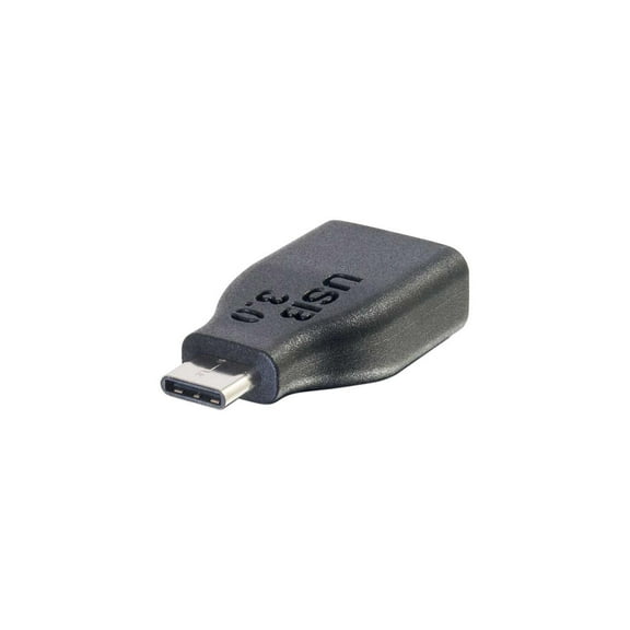 C2G 28868 USB 3.0 (USB 3.1 Gen 1) USB-C to USB-A Adapter Male/Female Thunderbolt 3, Tablet, Chromebook Pixel, Samsung Galaxy TabPro S, LG G6, MacBook