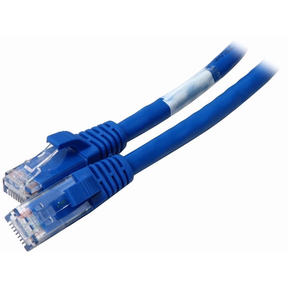 50PK 7FT CAT6 BLUE GIGABIT PATCH MOLDED SNAGLESS