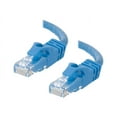 thumbnail image 1 of 10FT CAT 6 PATCH CABLE BLUE RJ45M/M SNAGLESS 25 PACK, 1 of 6