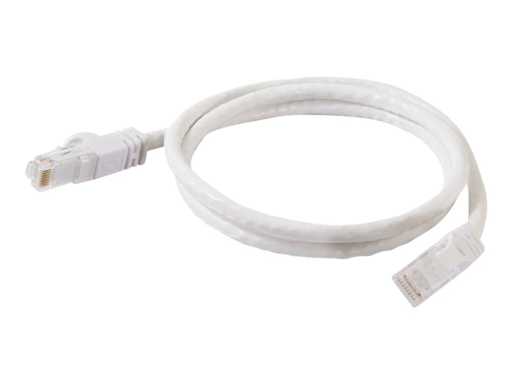 C2G 30ft Cat6 Snagless Unshielded (UTP) Ethernet Network Patch Cable - White - patch cable - 30 ft - white