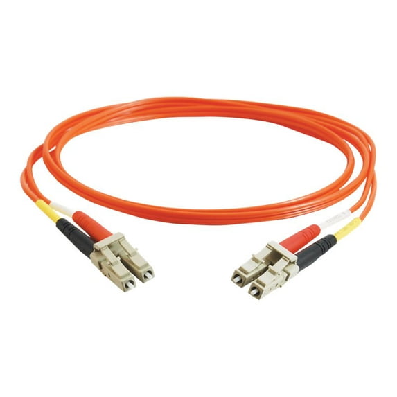 C2G 30m LC-LC 62.5/125 Duplex Multimode OM1 Fiber Cable - Orange - 98ft - Patch cable - LC multi-mode (M) to LC multi-mode (M) - 30 m - fiber optic - duplex - 62.5 / 125 micron - OM1 - orange