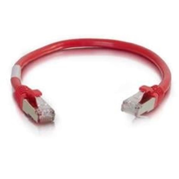 C2G 3FT Cat6 Snagless STP CBL-RED