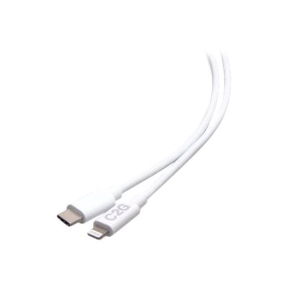 C2G 3Ft Usb-C To Lightning M/M Sync & Charging Cable White, C2G54558 (09VU86)